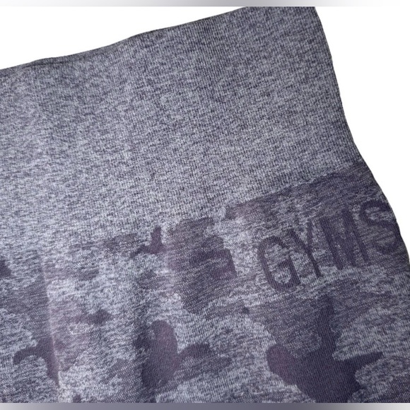 Gymshark Womens Leggings Gray Flex High Rise & Pink Camo Seamless Size S Small - Picture 9 of 11